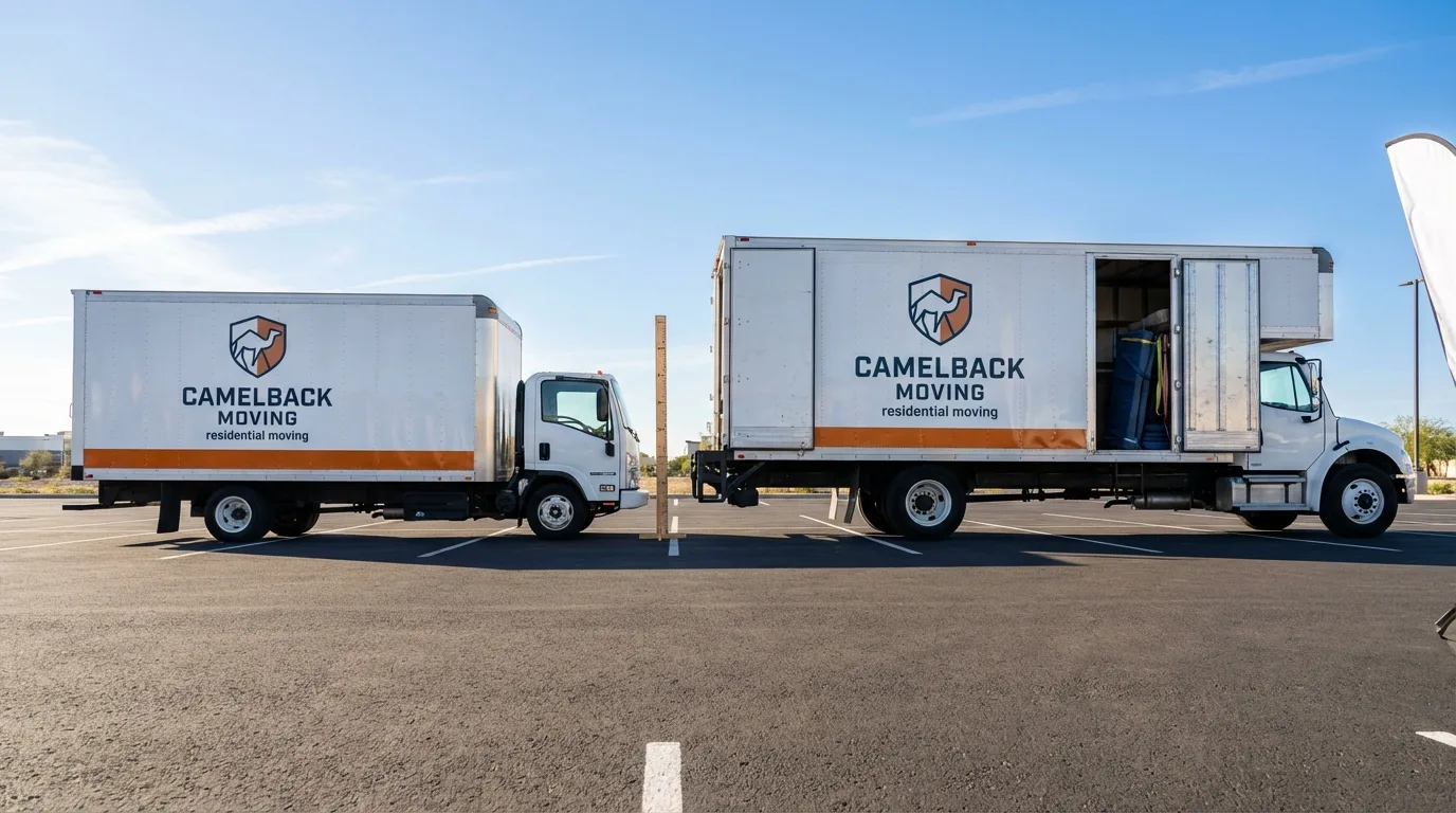 Moving truck size capacity guide in Aliquippa